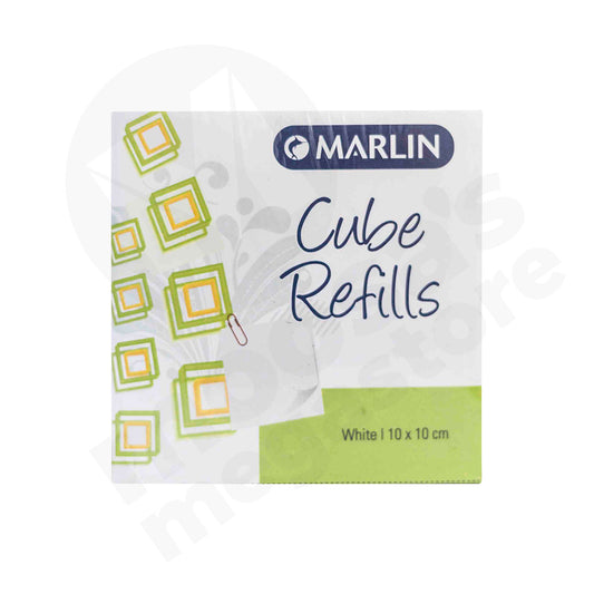 Marlin Cube Refills White 10X10Cm
