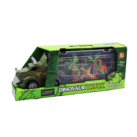 Toys Truck 35Cm Dinosaur With Animals