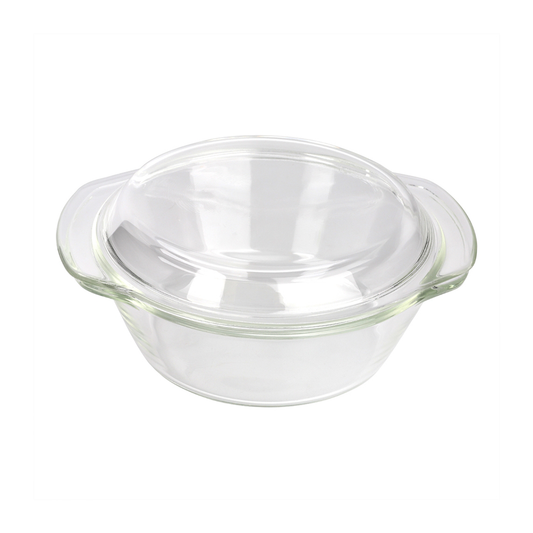Casserole 1.5L 20X6.5Cm With Lid Clear G-Horse