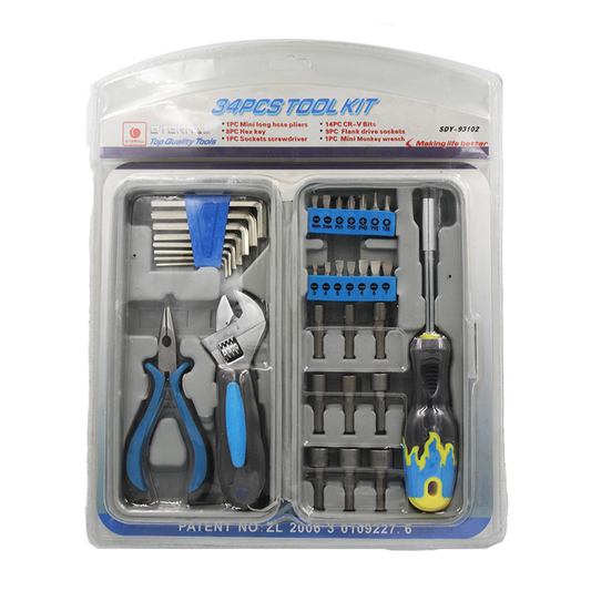 Tool Kit 34Pc Sdy-93102 Etrenal