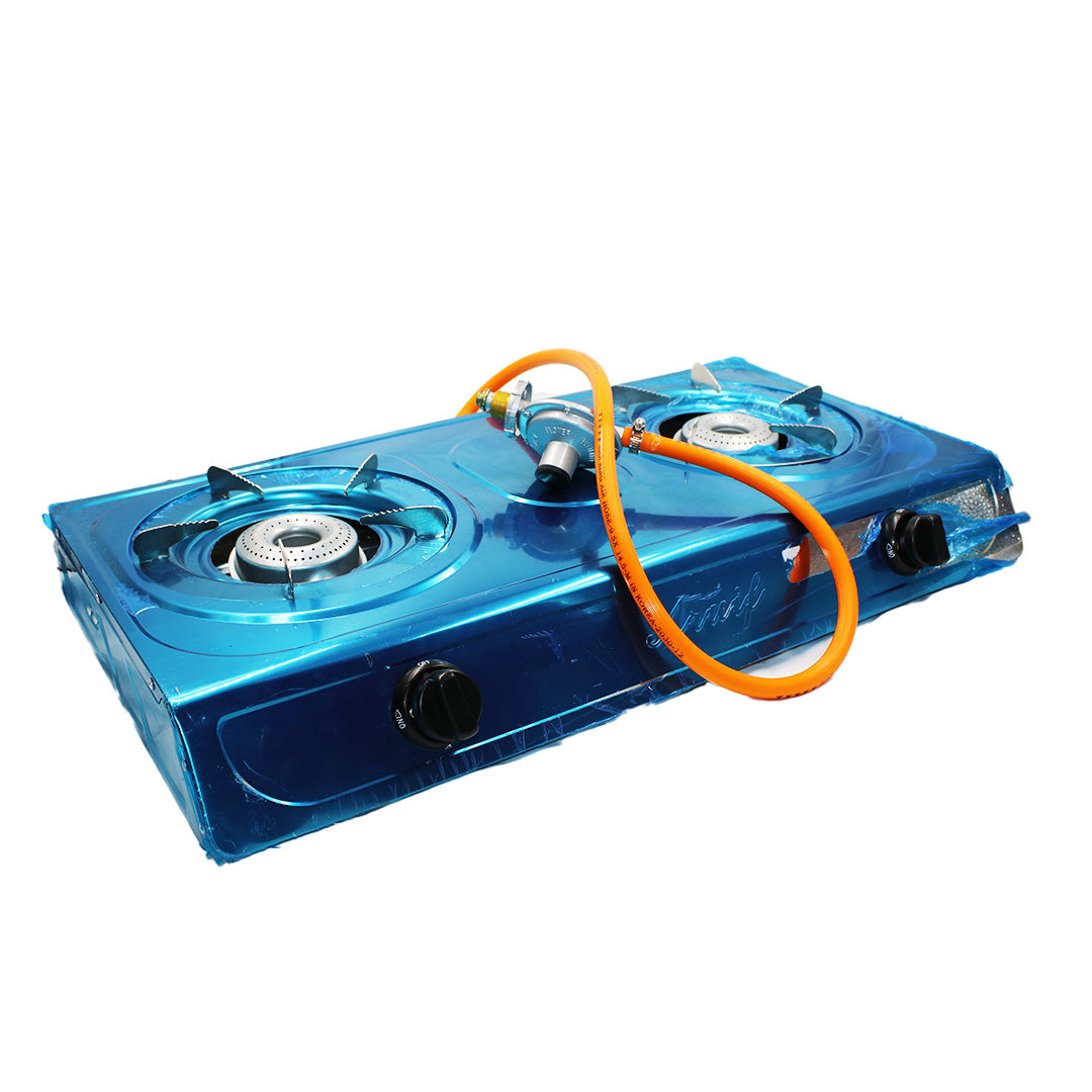 Gas Stove 2 Plate Stainless Steel Aruif
