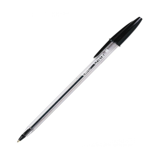 Bic Pen Black Crystal Xtra Lite