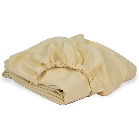 Fitted Sheet Double  Cream Richmont
