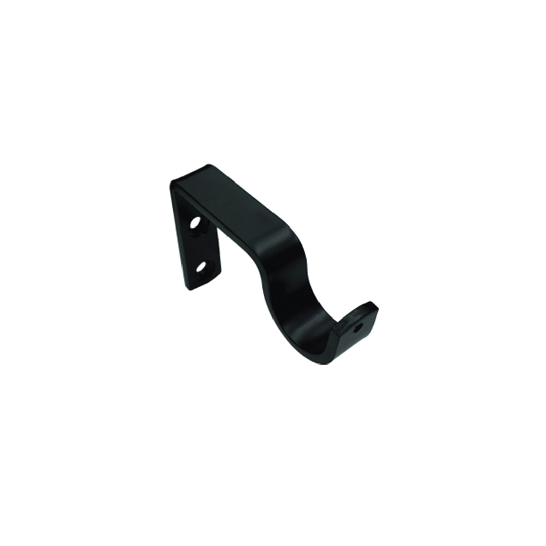 Bracket Ceiling 25Mm Black 2Pk