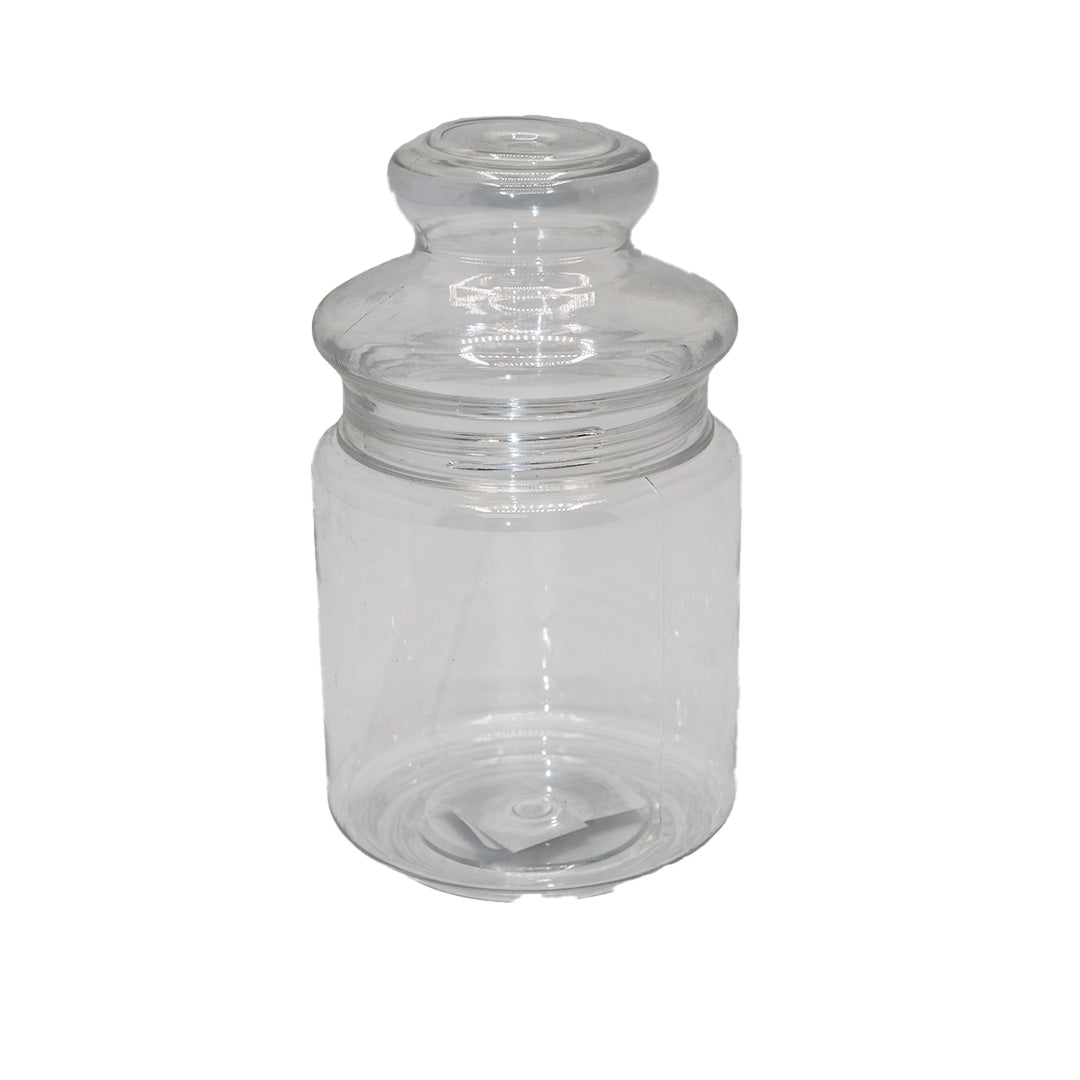 Jar 560Ml 11X7Cm Clear Plastic