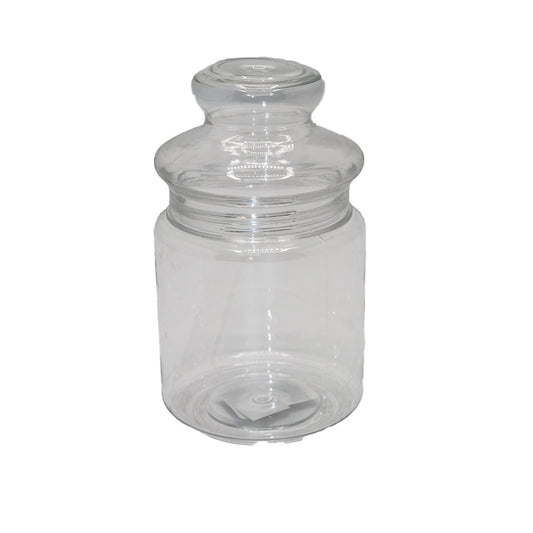 Jar 560Ml 11X7Cm Clear Plastic