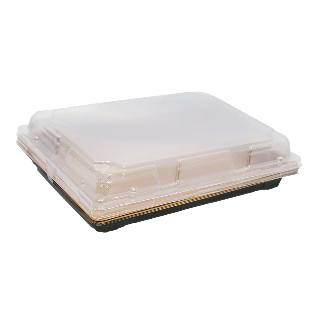 Sweetmeat Container 5Pc 26X18Cm W/Lid Jy-1111