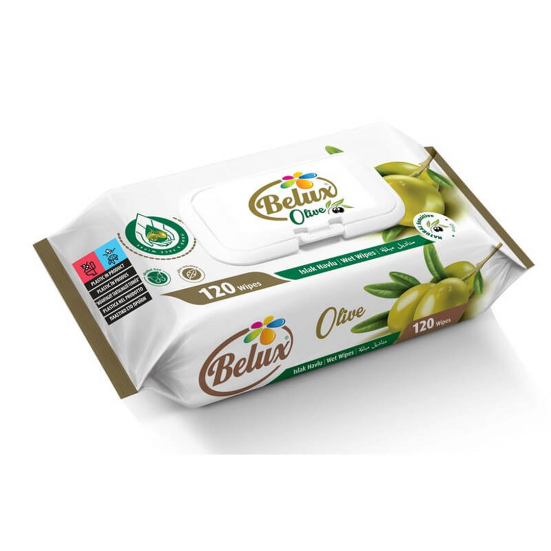 Wet Wipes 120Pc Assorted Belux