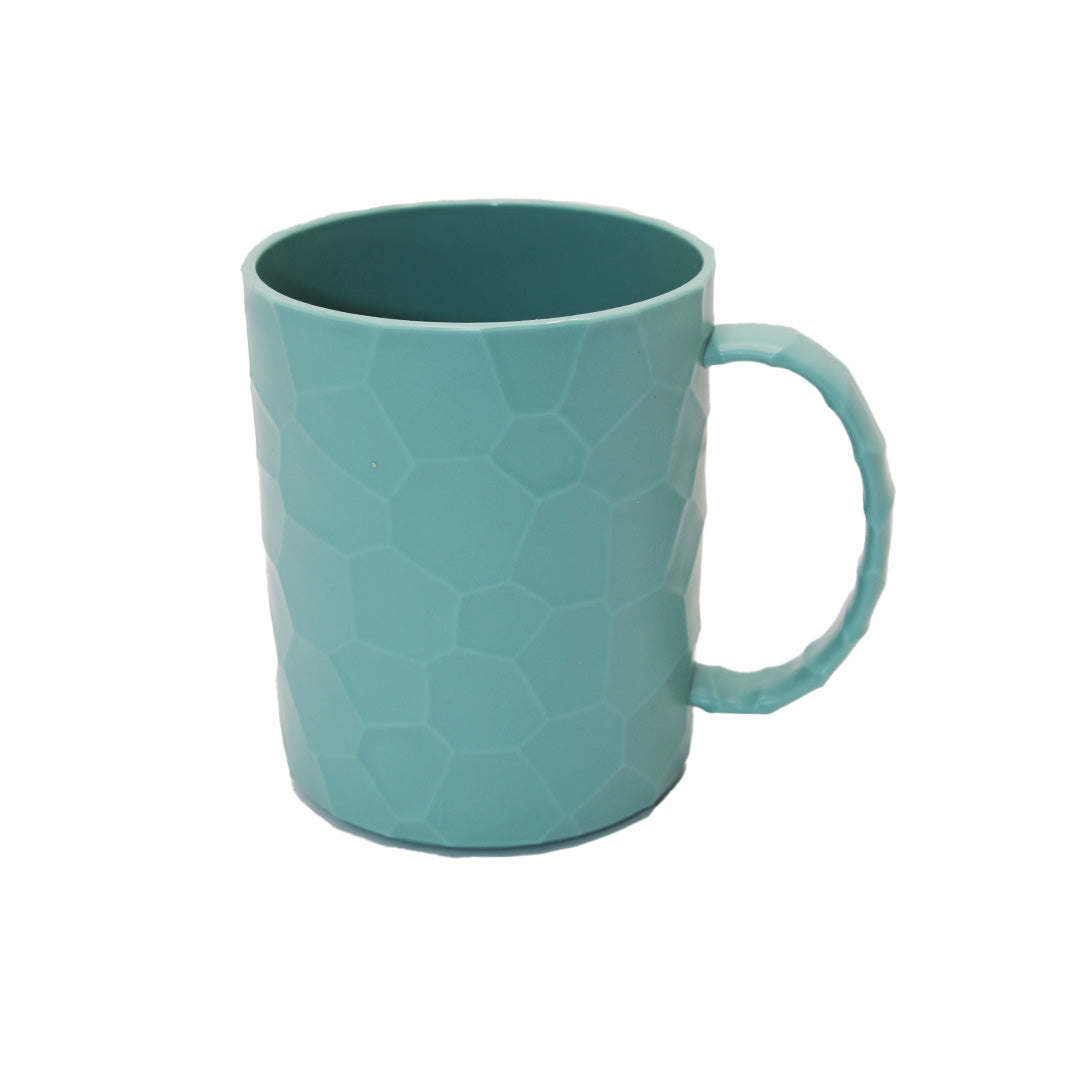 Mug 10X9Cm Plastic Embossed