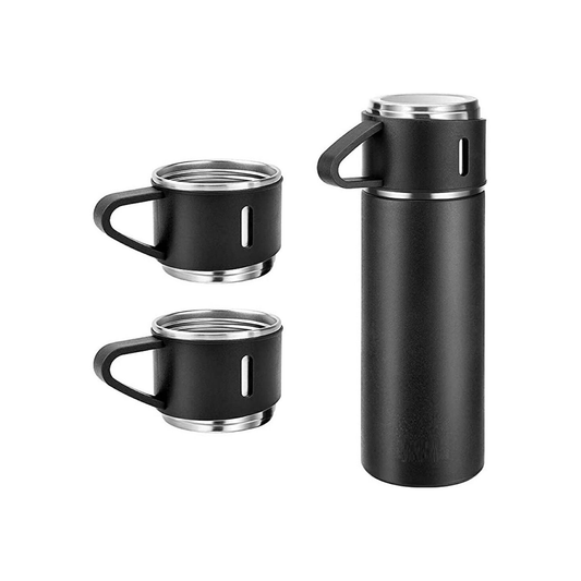 Flask Vaccum 500Ml With 3Cups In Gift Bag