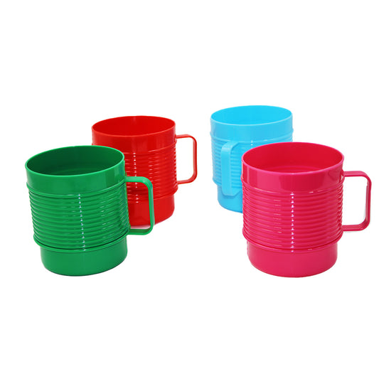 Mug Ribbed Cent/Sash Plastic