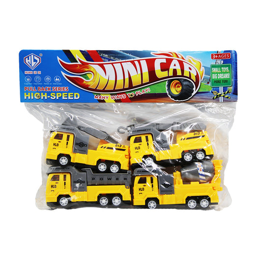 Toys Construction Truck 4Pc 898E-80