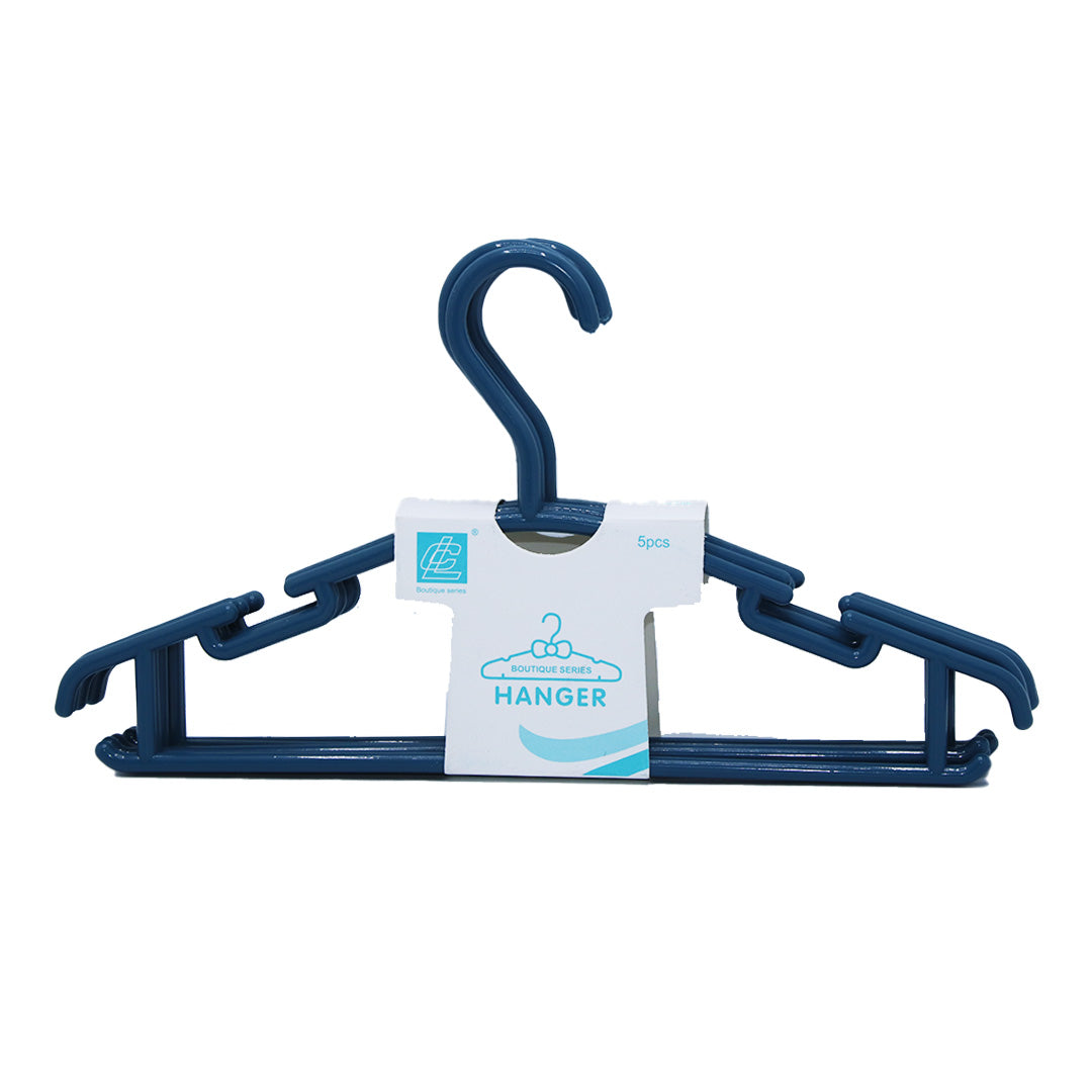 Hanger 5Pc Kiddies Plastic 320 Assorted