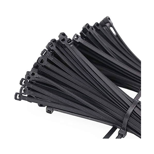 Cable Ties 100Pc 4.8Mmx300Mm Black Euro