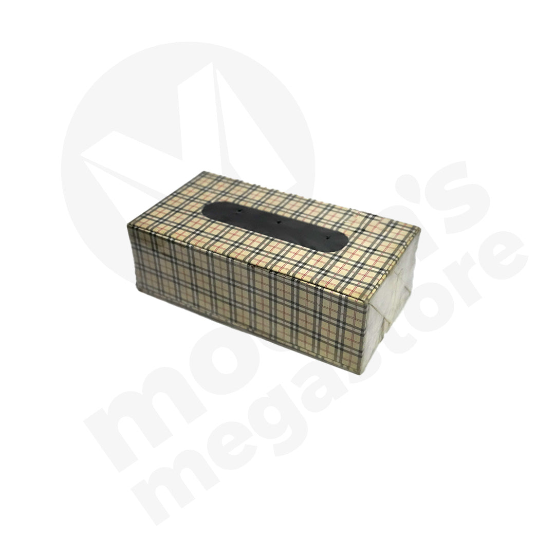 Tissue Box Leather Look Embossed Assorted
