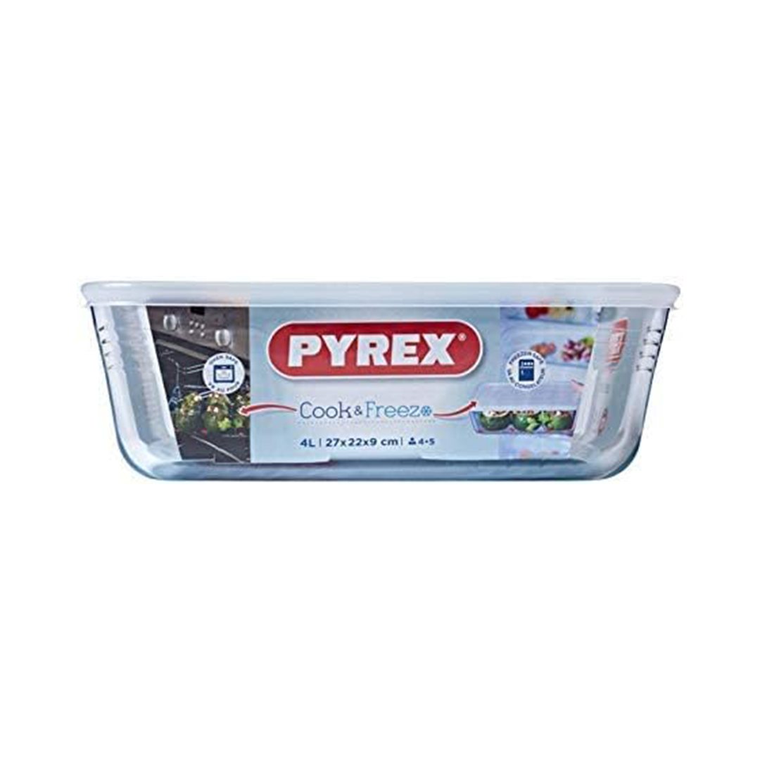 Pyrex Cook N Freeze Dish With Lid 4L