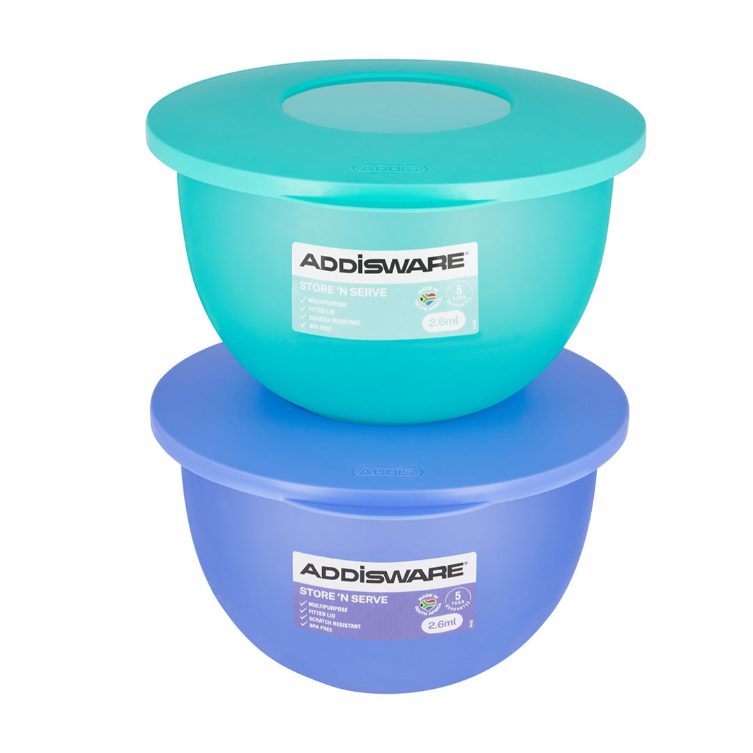 Addis Bowl With  Lid 2.6L Store & Serve