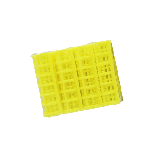 Hair Rollers 4Pc 7Cm Plastic