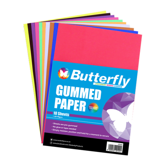 Gummed Paper A4/10Sheets 90Gsm