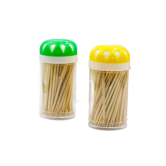 Toothpick 2Bottle Colour Lid Assorted