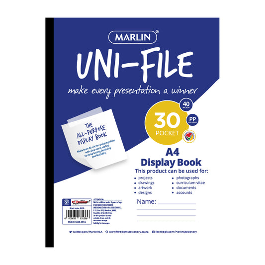 Marlin 30Pg Flip File Unifile