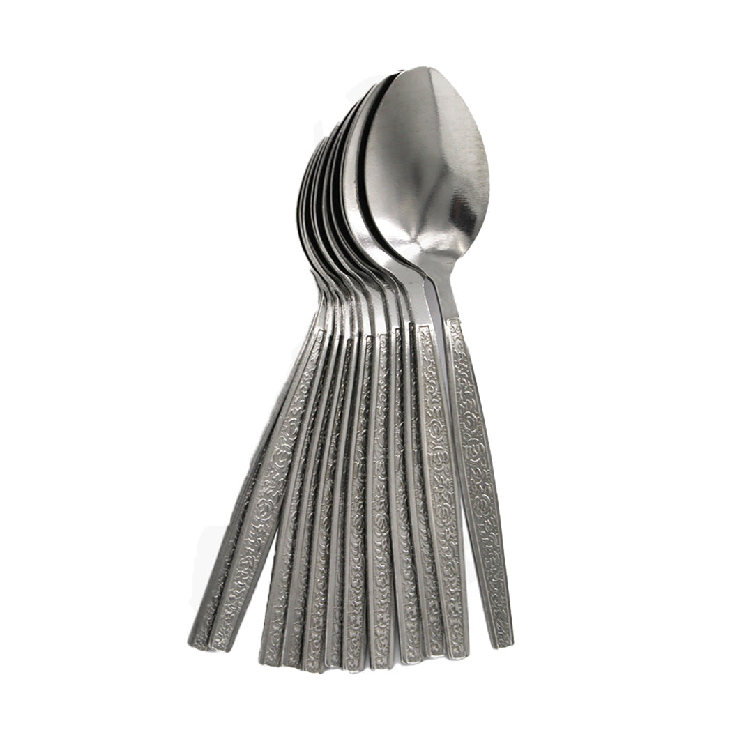 Tea Spoon 12Pc Rose Home Expre