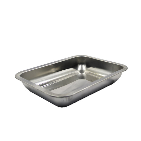 Dish Econo 27X20X4.8Cm  Stainless Steel