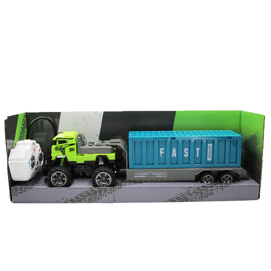Toys Truck 33Cm Container Remote Control 168-73