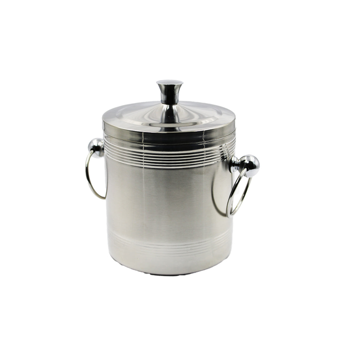 Ice Bucket W/Lid 15Cm Stainless Steel  Heavy Duty