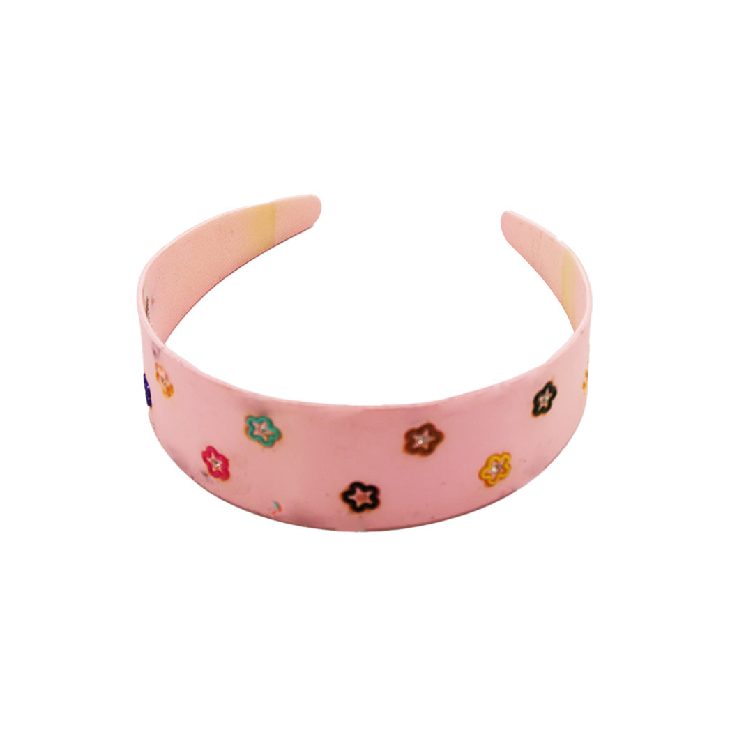 Alice Band Studs Broad Plastic