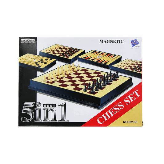 Toys Chess Set 5In1 Magnetic 62138