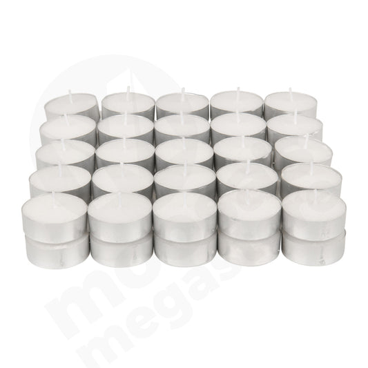 Tealight Candles 50Pc Assorted