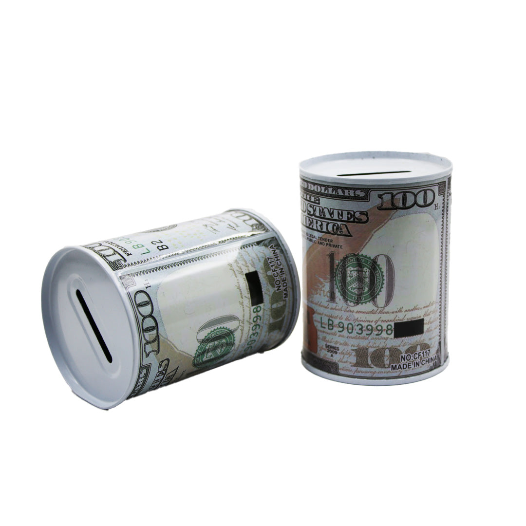 Toys Money Tin 10X7.5Cm Assorted  Prints