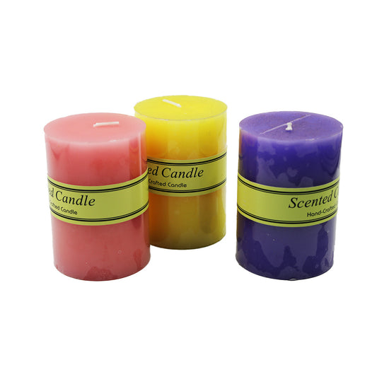Scented Pillar Candle 9.5X7Cm