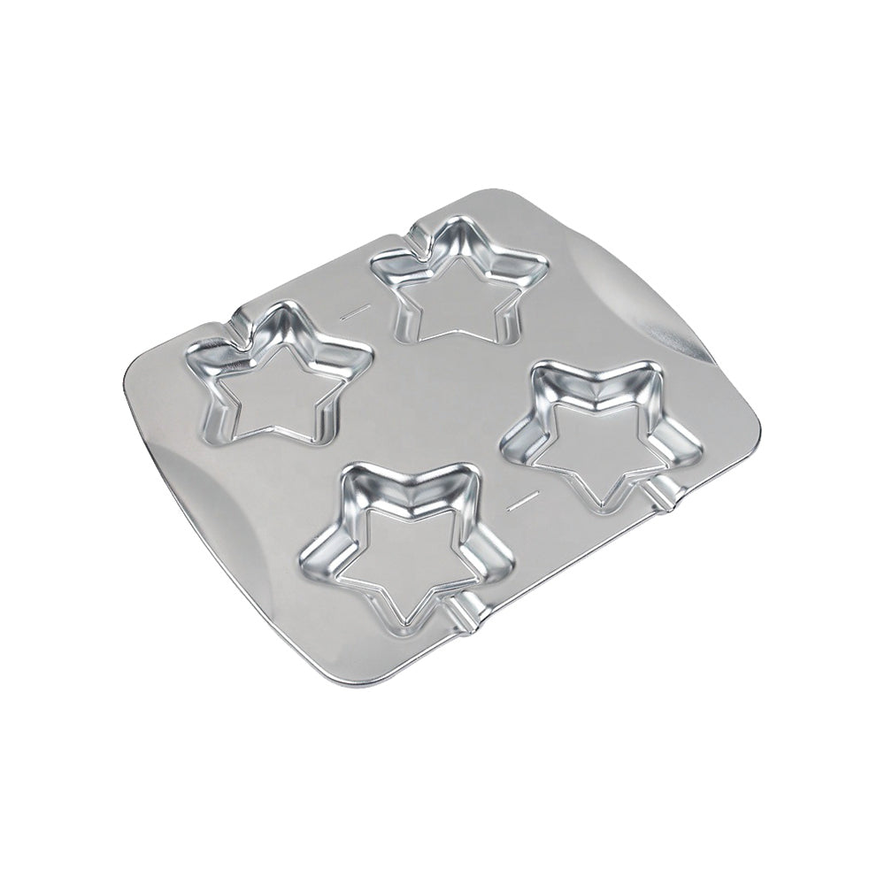Bakeware 4Cup Pops Cookie Pan Silver