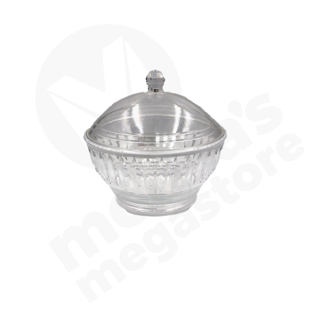 Candy Bowl 23X11Cm Crylic Embossed Msj-3174