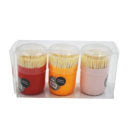 Toothpick 3Pc In Tub Pvc Pack