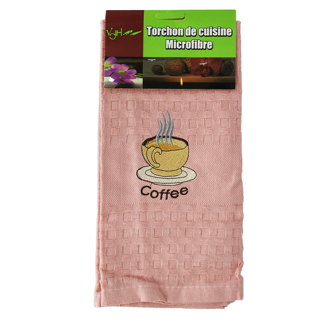 Tea Towel 40X60Cm Coffee Design