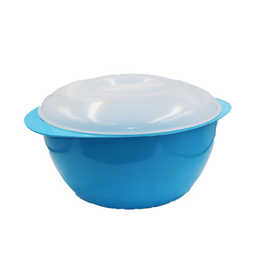 Bowl Salad With Lid Extra  Large  Olive