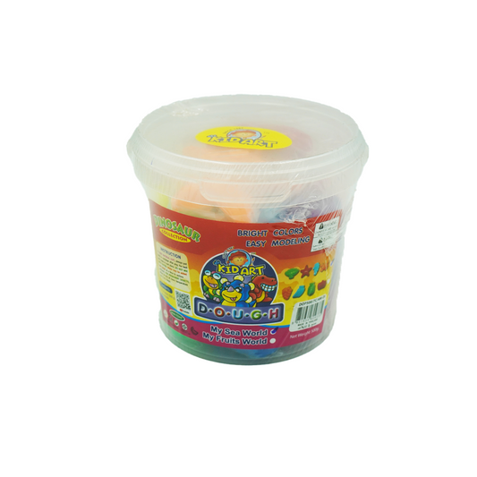 Playdough 500G Ib Bucket/Moulds Kidart