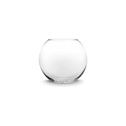Vase Glass Bubble 12X10Cm Cealr