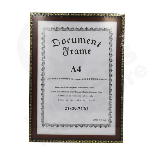 Certificate Frame A4 21X29.7Cm Assorted