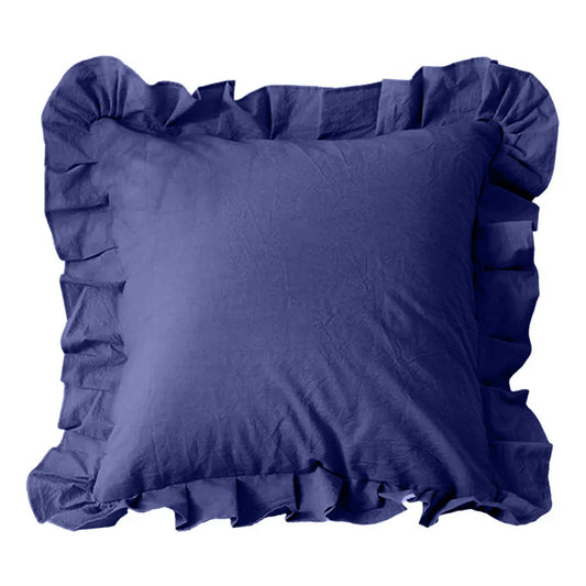 Pillow Case Cobalt/Royal Continental  Frill Richmo
