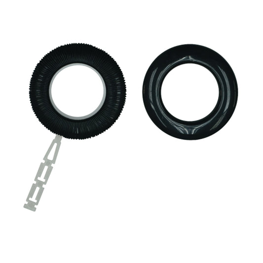 Eyelet Rings 10Pk  Duo Black