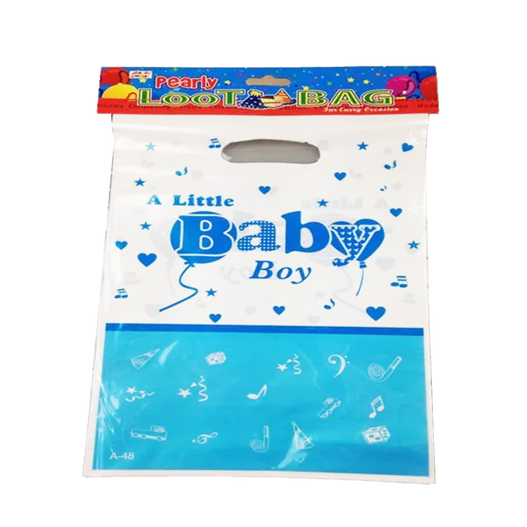 Party Loot Bag 10Pc Plain/Assorted Design