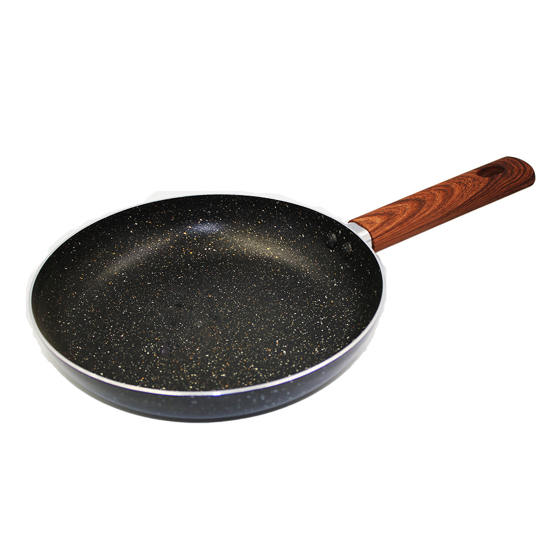 Frying Pan 21Cm Non Stick Wooden Look Handle