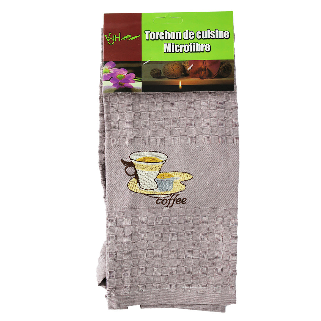 Tea Towel 40X60Cm Coffee Design