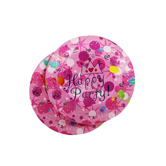 Party Plate 10Pc 9" Happy Party