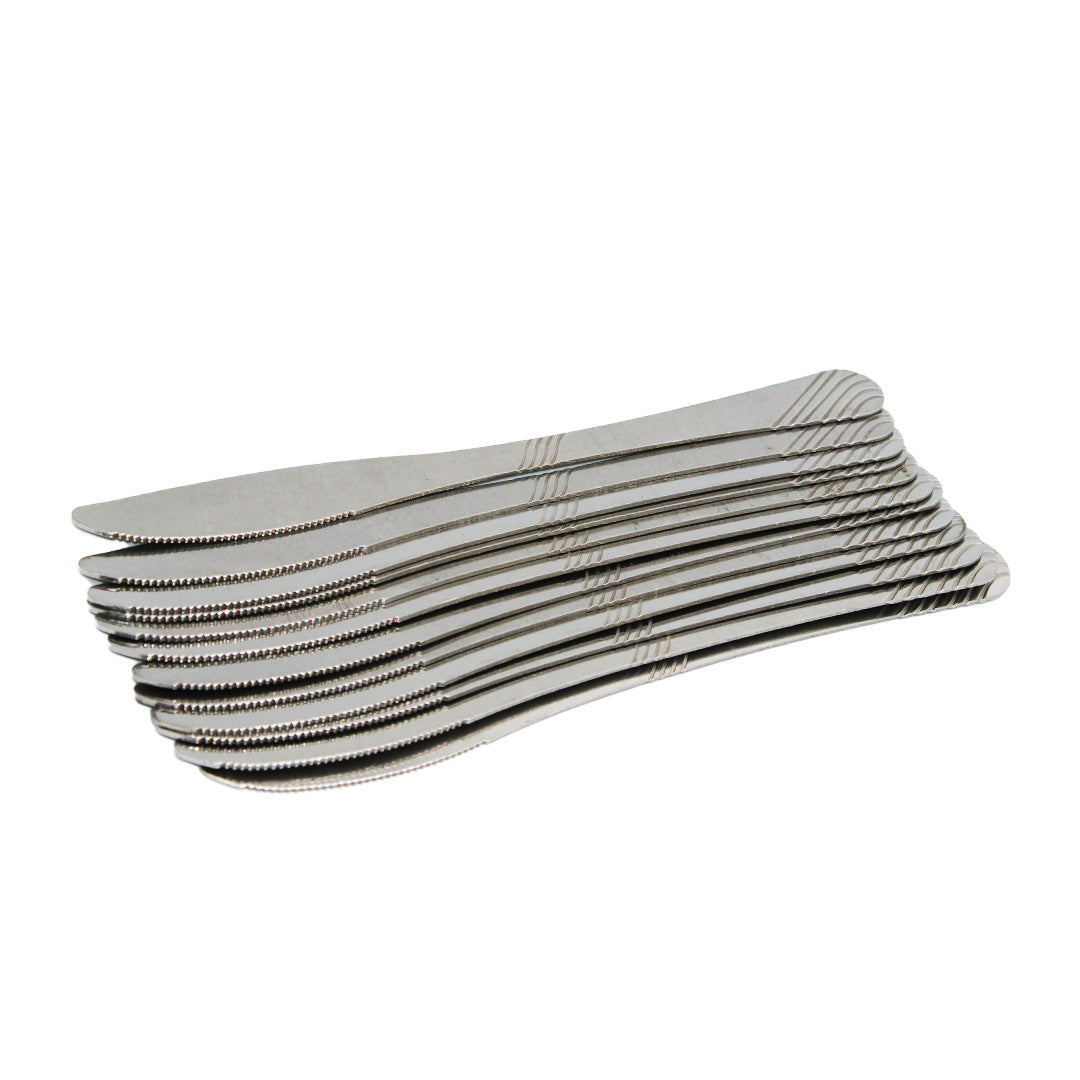Knife 12Pc Embossed Beaded Kzh