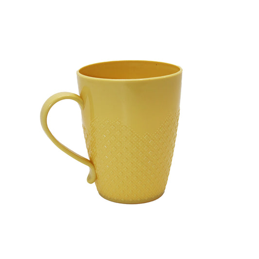 Mug 11.5X9Cm Plastic Embossed